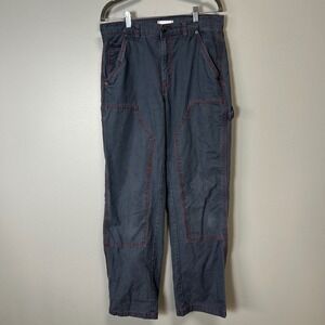 BDG slate grey and red stitching cargo jeans size 29